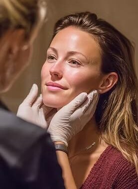 Dermal filler treatment for facial balancing in Amersham